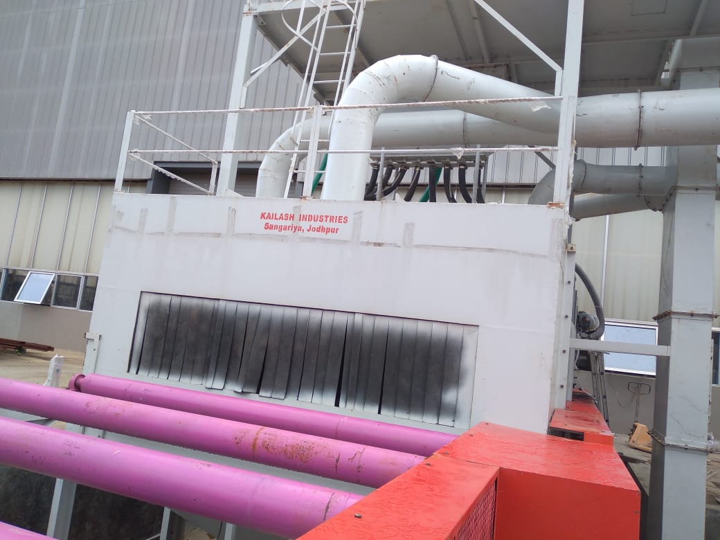Structure Shot Blasting Machine